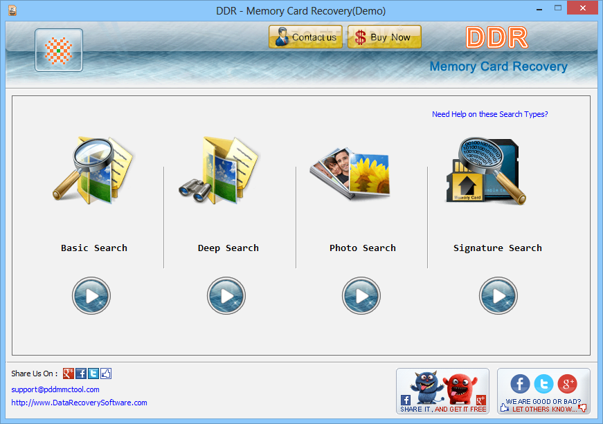 Ddr memory card recovery software